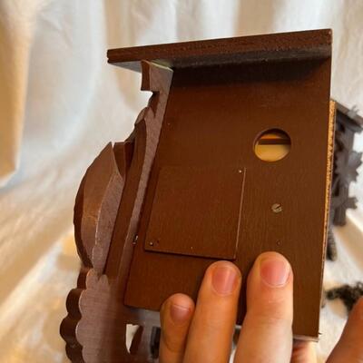 2 Antique German Cuckoo Clocks