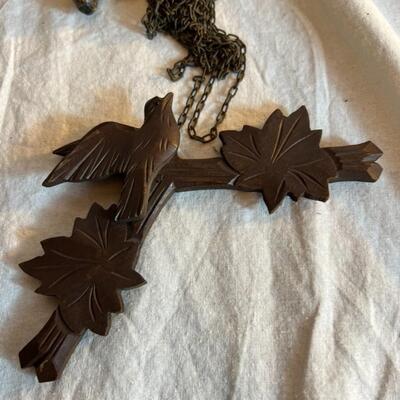 2 Antique German Cuckoo Clocks