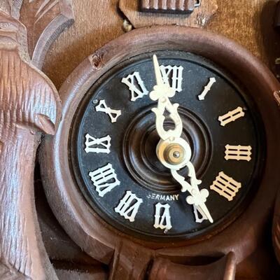 2 Antique German Cuckoo Clocks
