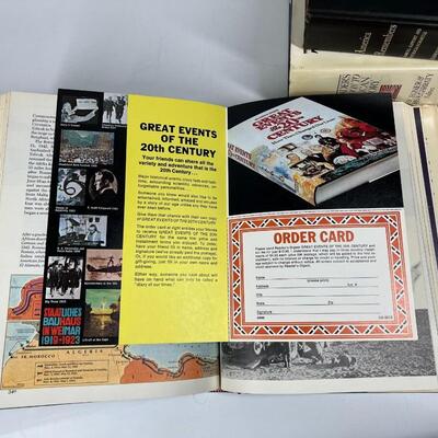 Lot of Collectible History Books America Remembers, American History, Problems of Democracy, Queen Elizabeth, & More