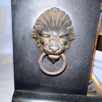 Antique Sessions Lion Head Clock