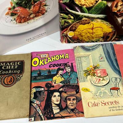 Mixed Lot of Various Cookbooks Recipe Pamphlets Booklets