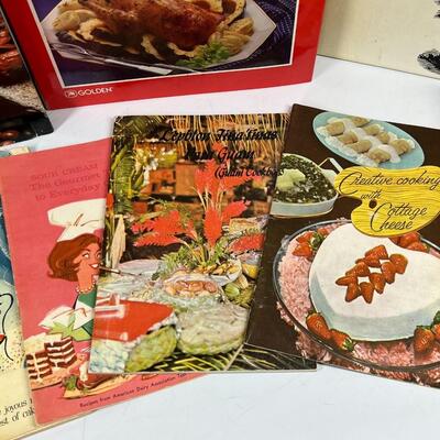 Mixed Lot of Various Cookbooks Recipe Pamphlets Booklets