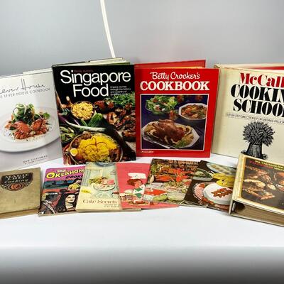 Mixed Lot of Various Cookbooks Recipe Pamphlets Booklets
