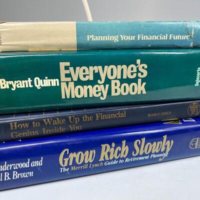 Lot of Self Help Get Rich Money Books