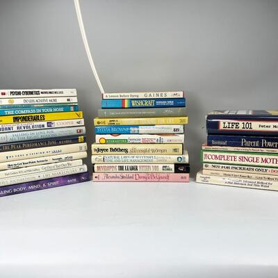 Large Mixed Lot of Self-Help Books