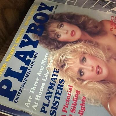 Huge Lot of Old Playboys
