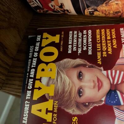 Huge Lot of Old Playboys