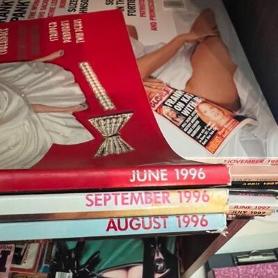 Huge Lot of Old Playboys