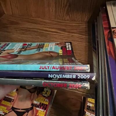 Huge Lot of Old Playboys