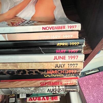 Huge Lot of Old Playboys