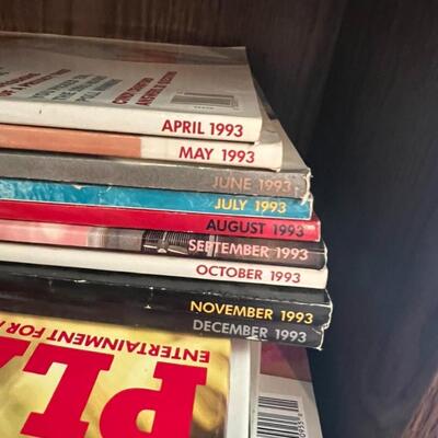 Huge Lot of Old Playboys