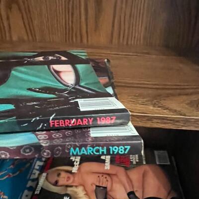 Huge Lot of Old Playboys