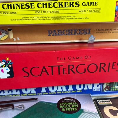 Huge Lot of Vintage Board Games