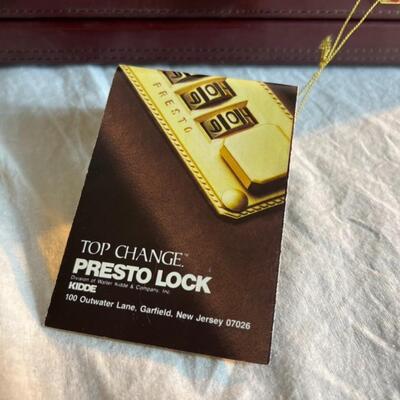 Presto Lock Briefcase