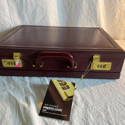 Presto Lock Briefcase