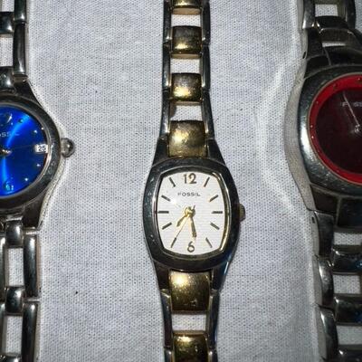 Fossil Watch Lot