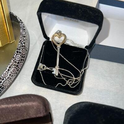 Costume Jewelry/ Charm Bracelets In Boxes