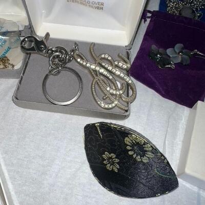 Costume Jewelry/ Charm Bracelets In Boxes