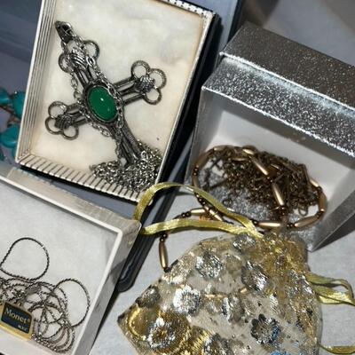 Costume Jewelry/ Charm Bracelets In Boxes