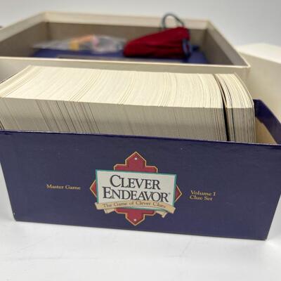 Clever Endeavor Game of Clues Master Game Deluxe Edition