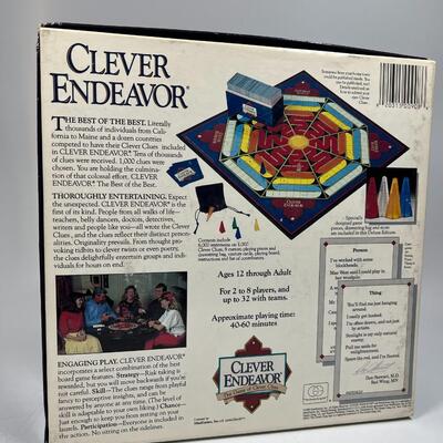 Clever Endeavor Game of Clues Master Game Deluxe Edition