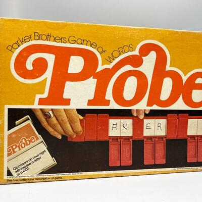 Vintage Probe Word Game Parker Brothers Game of Words