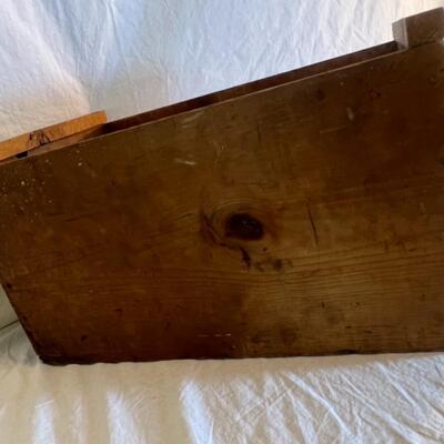 Antique Clasen Fruit Wooden Crate