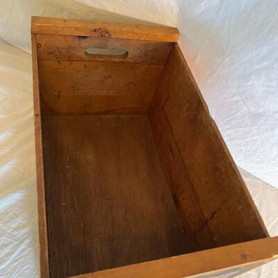 Antique Clasen Fruit Wooden Crate