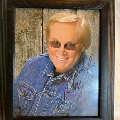 George Jones Signed Print