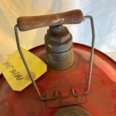 Metal Sohio 5 Gallon Gas Jug