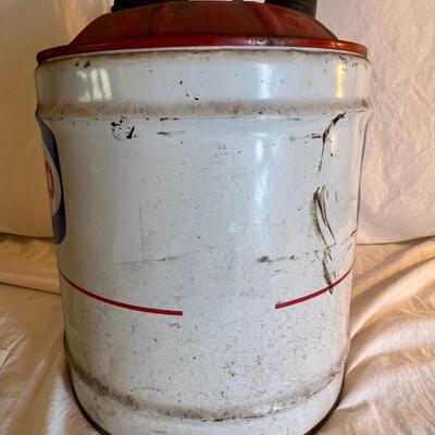 Metal Sohio 5 Gallon Gas Jug