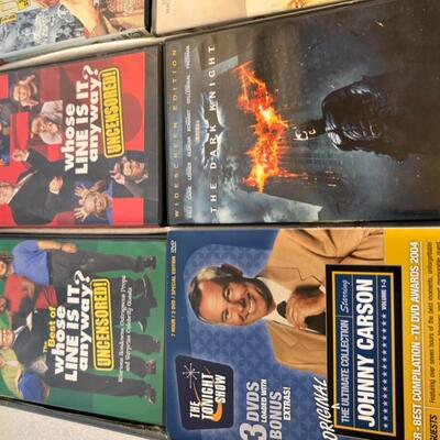 Lot of DVD's and Blu-Ray