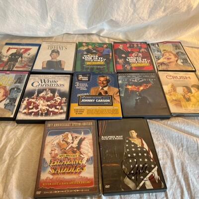Lot of DVD's and Blu-Ray