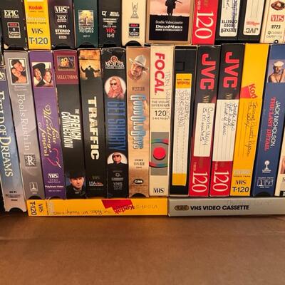 Huge VHS Lot