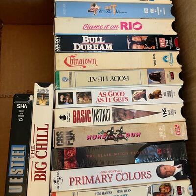 Huge VHS Lot