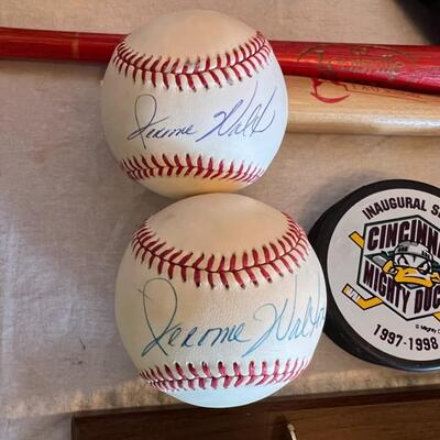 Sports Memorabilia Signed Lot