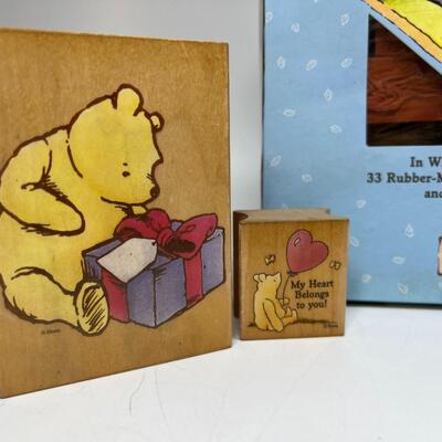Winnie the Pooh Stamp A Story Arts & Crafts Stamp Collection Box Set