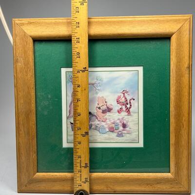 Winnie the Pooh & Friends Picnic Decorative Framed Image