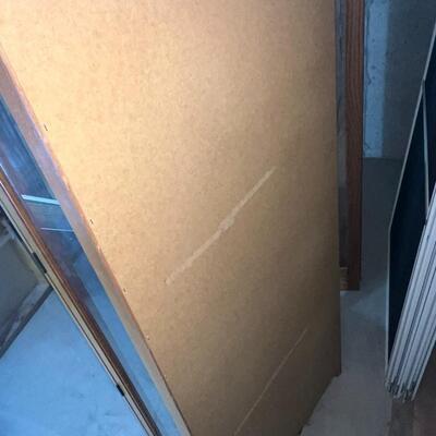 2 Standing Mirrored Glass Shadow/Display Cabinets