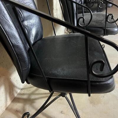 Lot of 5 Duchess Line Dinette Mid Century Chairs Heavy