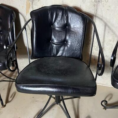 Lot of 5 Duchess Line Dinette Mid Century Chairs Heavy