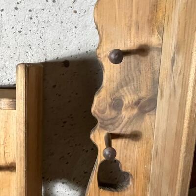 Wooden Heart Shelf Lot