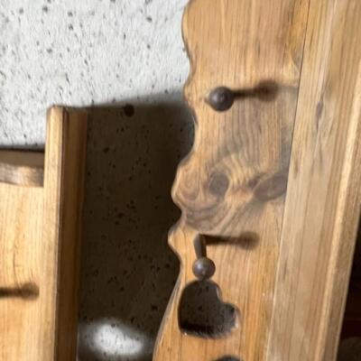 Wooden Heart Shelf Lot