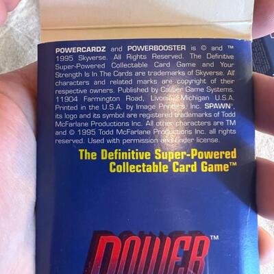 1995 Skyverse Spawn Collectible Cards
