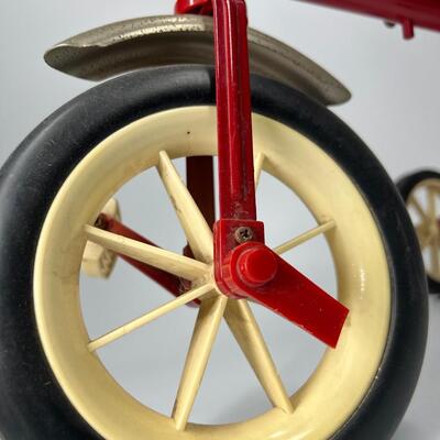 Small Vintage Radio Flyer Tricycle Doll Display Imagination Play