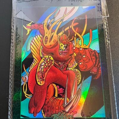 Plasm Comics Collectible Binder w/ Rare Card