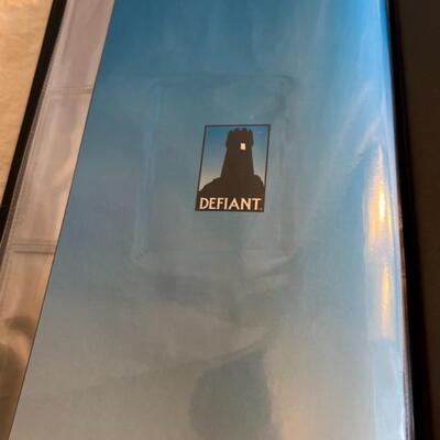 Plasm Comics Collectible Binder w/ Rare Card