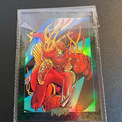 Plasm Comics Collectible Binder w/ Rare Card