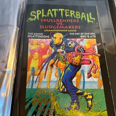 Plasm Comics Collectible Binder w/ Rare Card